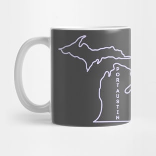 Port Austin MI Love (Lavendar) Mug